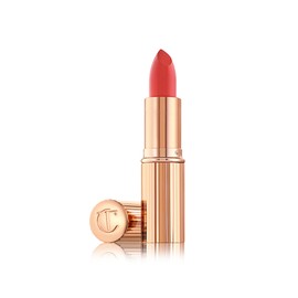 Charlotte Tilbury K.I.S.S.I.N.G Lipstick - Moisturizing & Hydrating Lipstick with Light-Diffusing Pigments for a Luminous Finish & Fuller-Looking Lips - Coral Kiss (Coachella Coral)