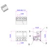 ATMLCOER 30Set 2 Pin 5.08mm Pitch Screw Terminal Block Connector