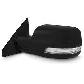 AKKON - Fits 2019-2024 Ram 1500 Power Heat Manual Folding Towing Mirror Pair w/LED Turn Signal +Blind Spot Light+Sensor