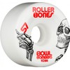 RollerBones Bowl Bombers 57mm 103A White Quad Wheels 8 pk
