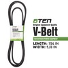 8TEN Deck Blade Spindle Belt Kit Combo Set for Husqvarna