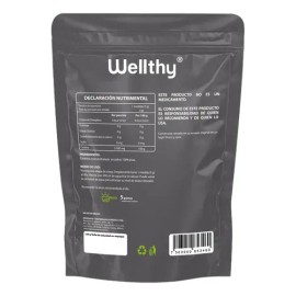 Creatina Monohidratada 650 Gr Wellthy 130 Porciones Sabor Sin Sabor                                                                                   