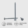 Marcopol Pack of 100 DIN 7981 Galvanised Steel 5.0 x