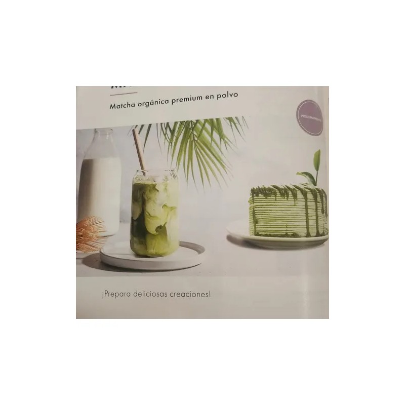 Matcha Orgánica Premium En Polvo Farmasi Nutriplus