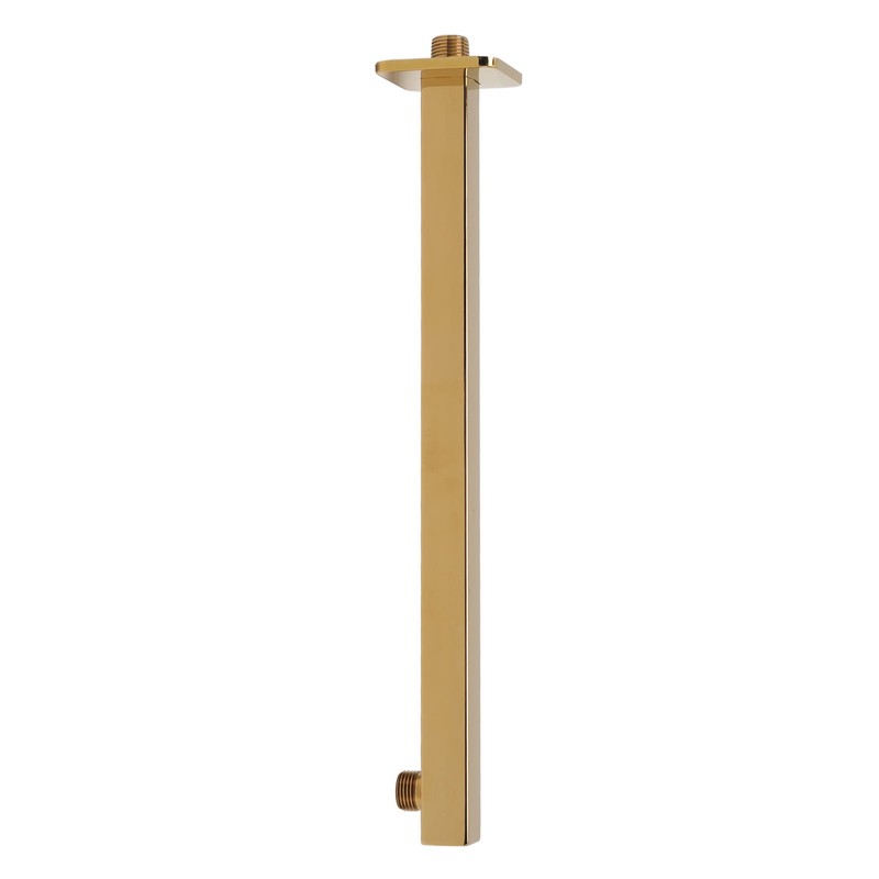 Wall Mounted Shower Arm Stainless Steel Quadrate Shower Head Extension