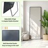 Sunniry Full Length Mirror 56x16 inch, Black Full Body Mirror,