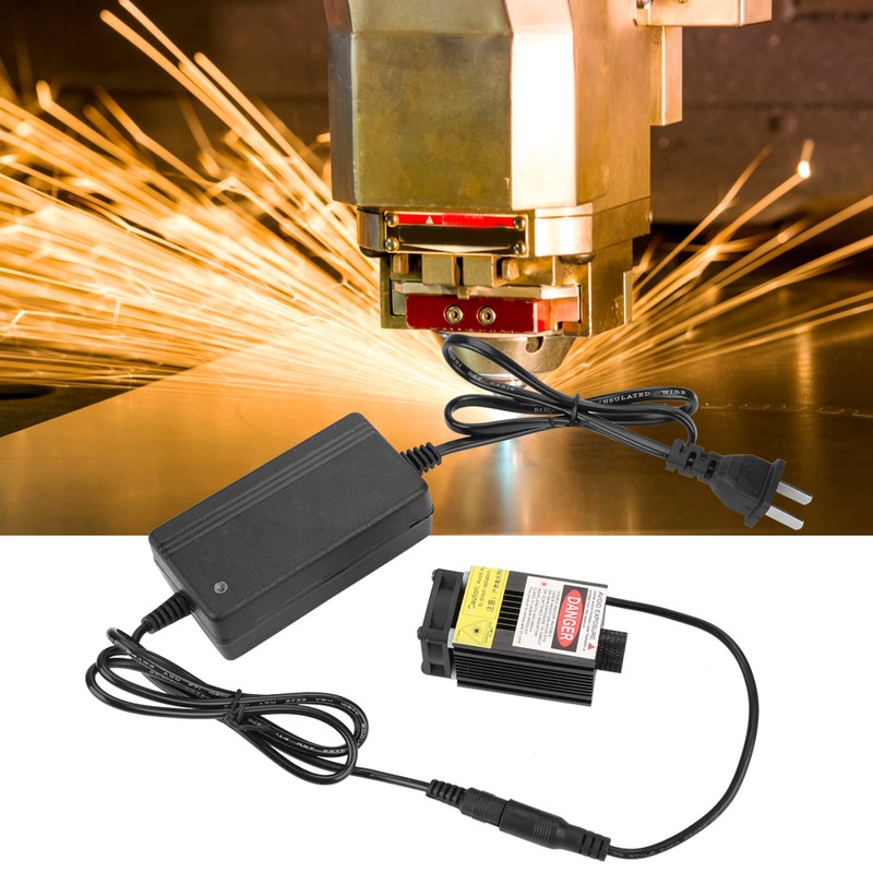 FA02 1600mW 445nm Focusable Blue Laser Module with Power Adapter