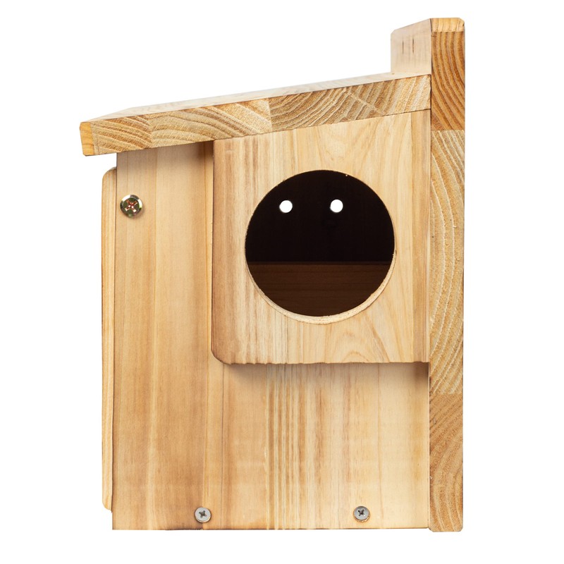 BalterFF Squirrel Houses for Outside Nesting Box Nest Funny Wooden