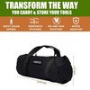 BLIRITEL 12 Inch Small Tool Bag for Men, Large Capacity
