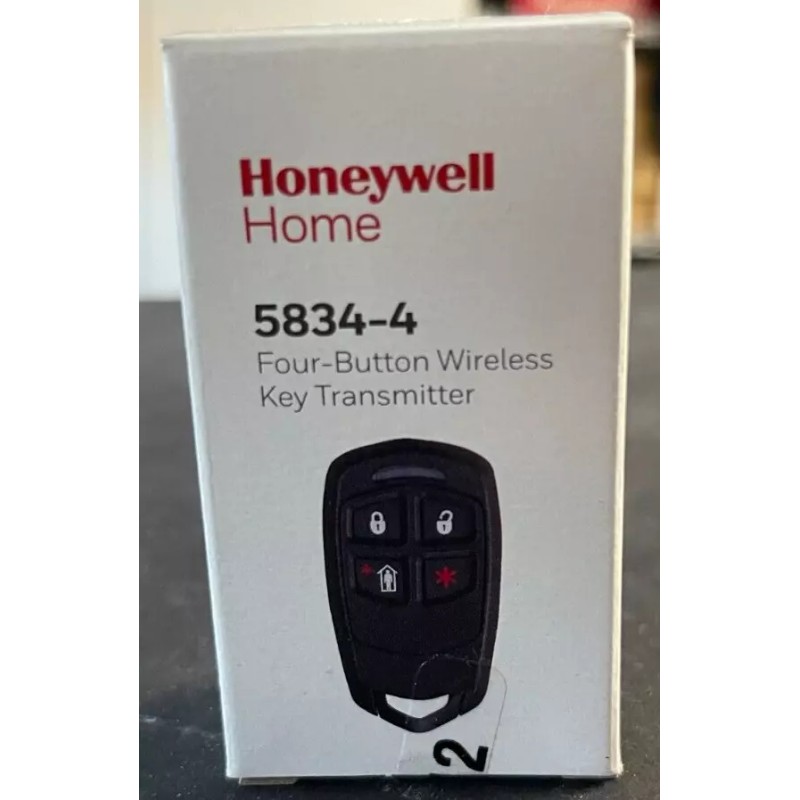 Honeywell Brand New Honeywell 5834-4 4-Button Wireless Key Fob
