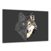 TMK ArtDeko, Universal Glass Chopping Board - Kitchen Board 30