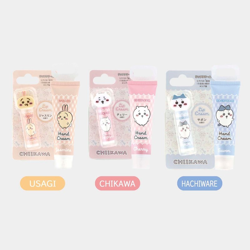 Skater CMCL1 Mascot Lip Cream Chiwa, Cherry Scent
