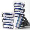24 Stainless Steel 6 Blade Shaving Razor for Men Beard