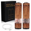 Electric Salt and Pepper Grinder Set-Rechargeable, Salt and Pepper Shakers,