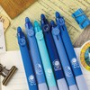 MOZXIRZ 4 Pcs Erasable Gel Ink Pens Retractable Pens Cute