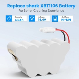 14.4V 4Ah Ni-Mh Battery for Shark XB1100 SV1112 Freestyle Navigator Stick Vac