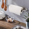 Paper Towel Holders for Kitchen,Paper Towels Bulk- Self-Adhesive Under Cabinet,Both