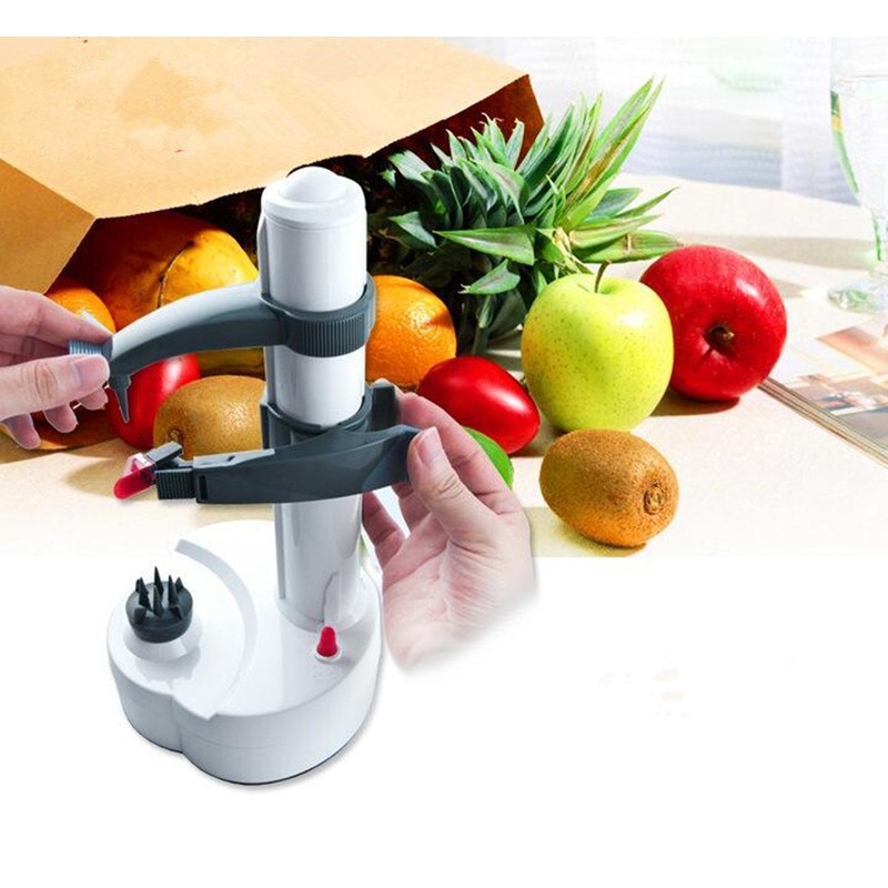 Automatic Electric Fruit Potato Peeler Tool, Electric Peeler Automatic Rotating