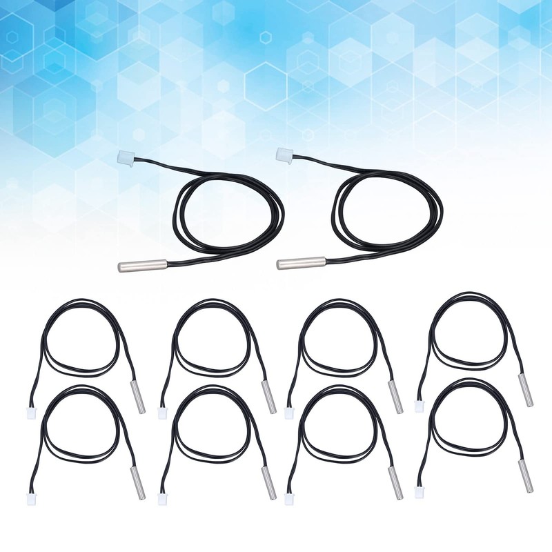 FTVOGUE Sondas de Sensor de Temperatura de 10 Piezas, Termistor