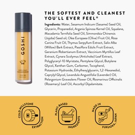 GOSHI Super Vitamin Face Moisturizer for All Skin Types 1.75 oz - Nourishing Face Cream Infused with Sesame Oil, Vitamin E and More Plant Extracts - Made in Japan