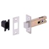 HANDLEZONE® Bathroom Toilet Door Deadbolt Lock - Satin Stainless Steel