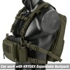 KRYDEX Tactical Chest Rig with Triple 5.56/7.62 Mag Pouch Insert