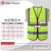 ASIPHITU Reflective Safety Vest for Men Women High Visibility Construction