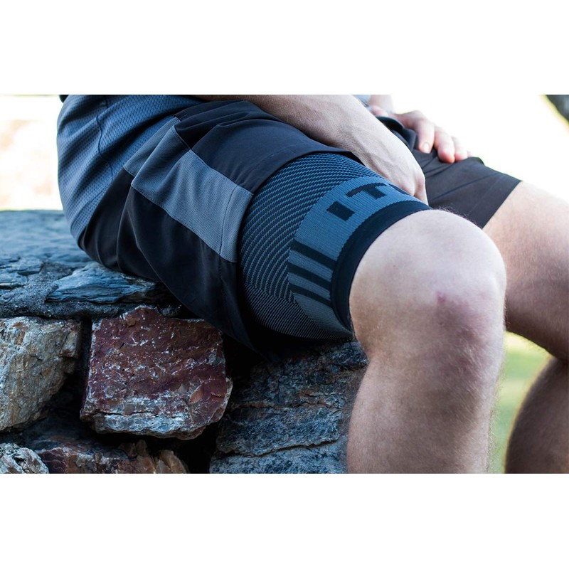 Thigh Quad Iliotibial Band Brace by OrthoSleeve for thigh pain,