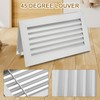 PATIKIL Door Air Vent Cover, 2 Pcs 16" x 8",