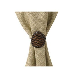 Park Designs Pine Lodge Napkin Ring - Set of 4