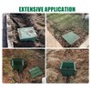 Natotela 16x16x16in Underground Splice Boxes with Fiberglass Solid Cover,In Ground