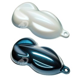 Blue Teal Crystal Interference Pearl 25g Mica Powder Pigment 25g | Glass Flake Metallic Blue Automotive Grade Pearlescent Paint Colorant | Epoxy Resin & Lacquer Dye | UV Resistant | DIY Arts/Crafts