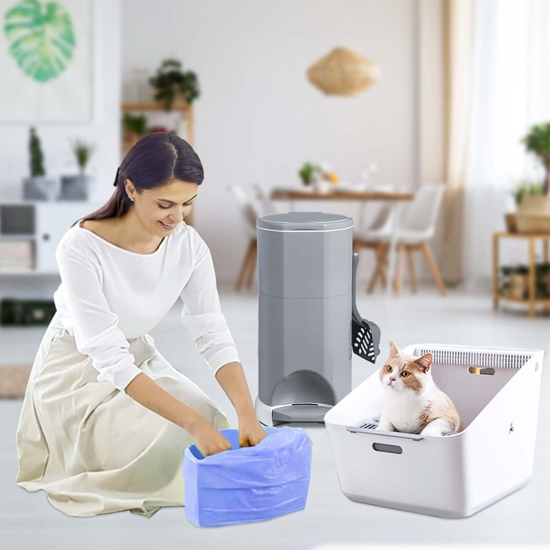 Litter Refill Bags Compatible with Litter Chanp, 4 Pack One