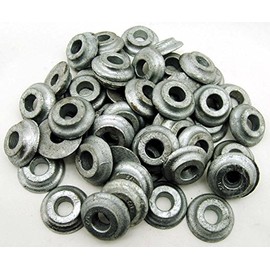 (20) Galvanized 1/2" Lag Bolt Washers Structural Ogee 2" OD