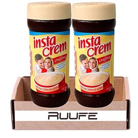 Instacrem (2 pck) Coffee creamer powder Instacream Creamer for Warm Rich Flavored Coffee Lactose-Free, Gluten-Free, Non Dairy