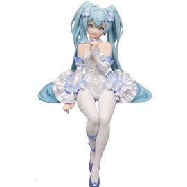 Hatsune Miku Noodle Stopper Figure, Flower Fairy Nemophila, 1 Type, Flu Figure, Approx. 5.9 inches (15 cm)