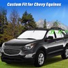 KMF Windshield Sun Shade Replacement for Chevy Equinox Accessories 2010-2017,