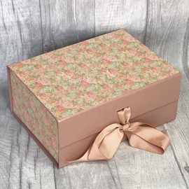 CrafTreat Floral Decoupage Paper for Crafts - Mini Flowers - Size: A4 (8.3 x 11.7 Inch) 8 Pcs - Flower Decoupage Paper for Wood, Furniture and Scrapboking