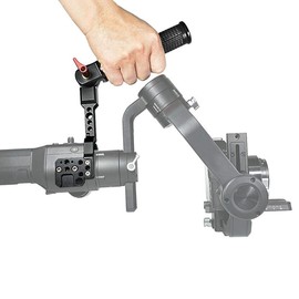 Handle for Ronin-S/Ronin-SC Stabilizer, Aluminium Alloy Metal Foldable Handle Sling Grip Stabiliser Accessories with Cold Shoe Interface