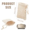 XUZOPIM Pack of 2 Soap Bags, Soap Bags for Solid