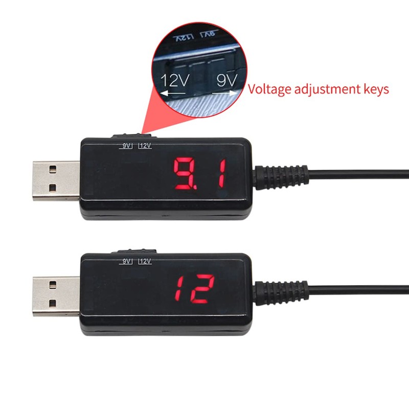 HiLetgo USB Boost Converter Cable DC 5V to 9V 12V