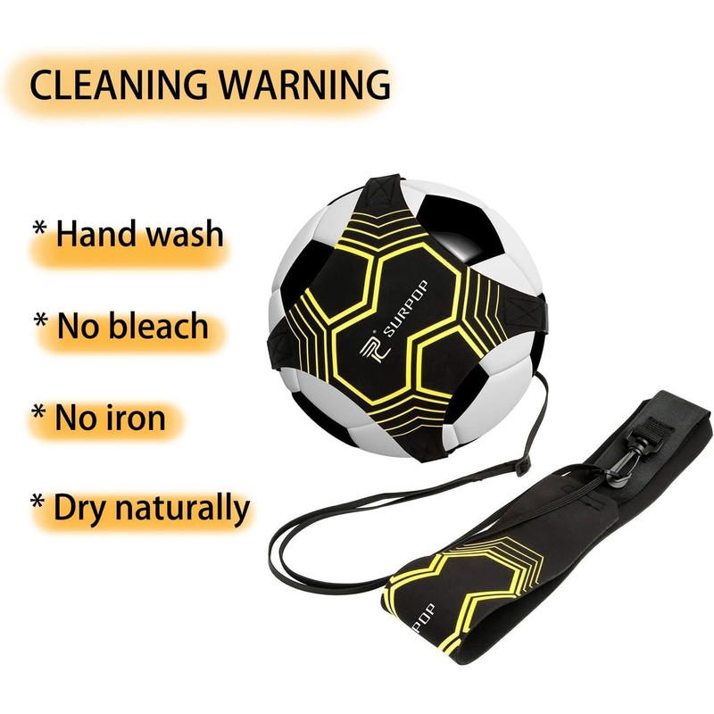 Global Park Football/Volleyball/Rugby Kick Throw Trainer Solo Practice Training Aid