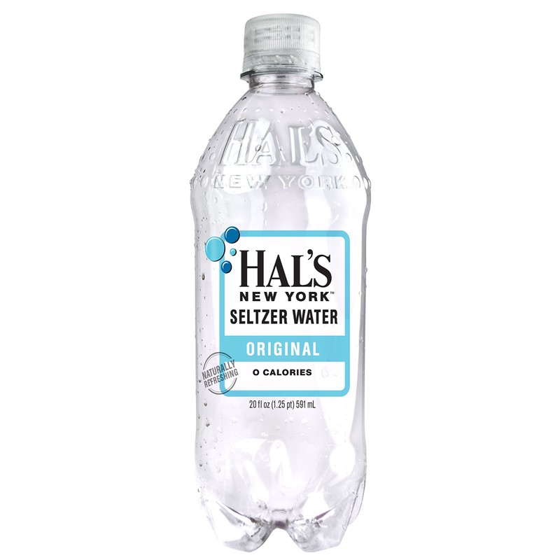 Hal's New York Seltzer Water Variety Flavor Pack, 20 ounces