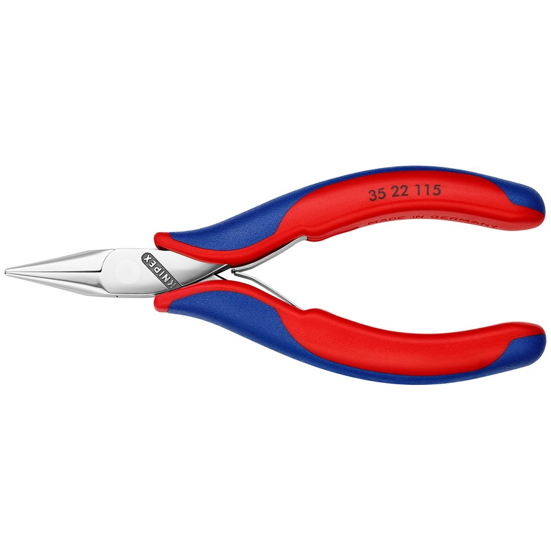 KNIPEX クニペックス エレクトロニクスプライヤー 精密組み立て向け 全長115mm 3522-115
