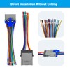 TIKSCIENCE Radio Wiring Harness Male and Female Adapter Fit for