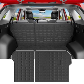 powoq Fuel&Hybrid Cargo Liner Compatible with 2023-2026 KIA Sportage Trunk Mat Cargo Mat Seat Back Protector TPE Mat (Not Fit PHEV) Replacement for 2023-2026 Kia Sportage Accessories (Backrest Mat)