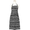 Marimekko 070692 190 Women's Apron, Rashy Mat, Dots, Black, White,