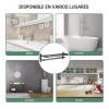Toallero De Baño De Acero Inoxidable Negro