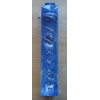 Iron Stop 34cm SILVER Spiral Twister with CLEAR Crystal. Wind