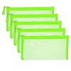 PATIKIL B6 Mesh Zipper Pouch Bags, 5 PCS Mesh Bags